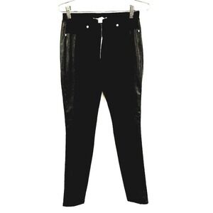 ￼Michael Kors basics skinny leg leggings pants black size 4 NWT $130